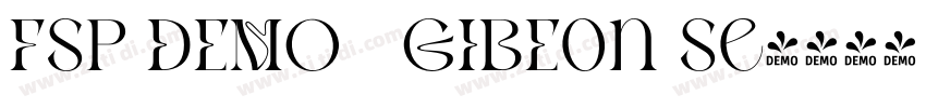 FSP DEMO   GIBEon Se字体转换